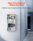 VEVOR Structured Media Enclosure 28 in Recessed in-Wall TV Media Box with Cover