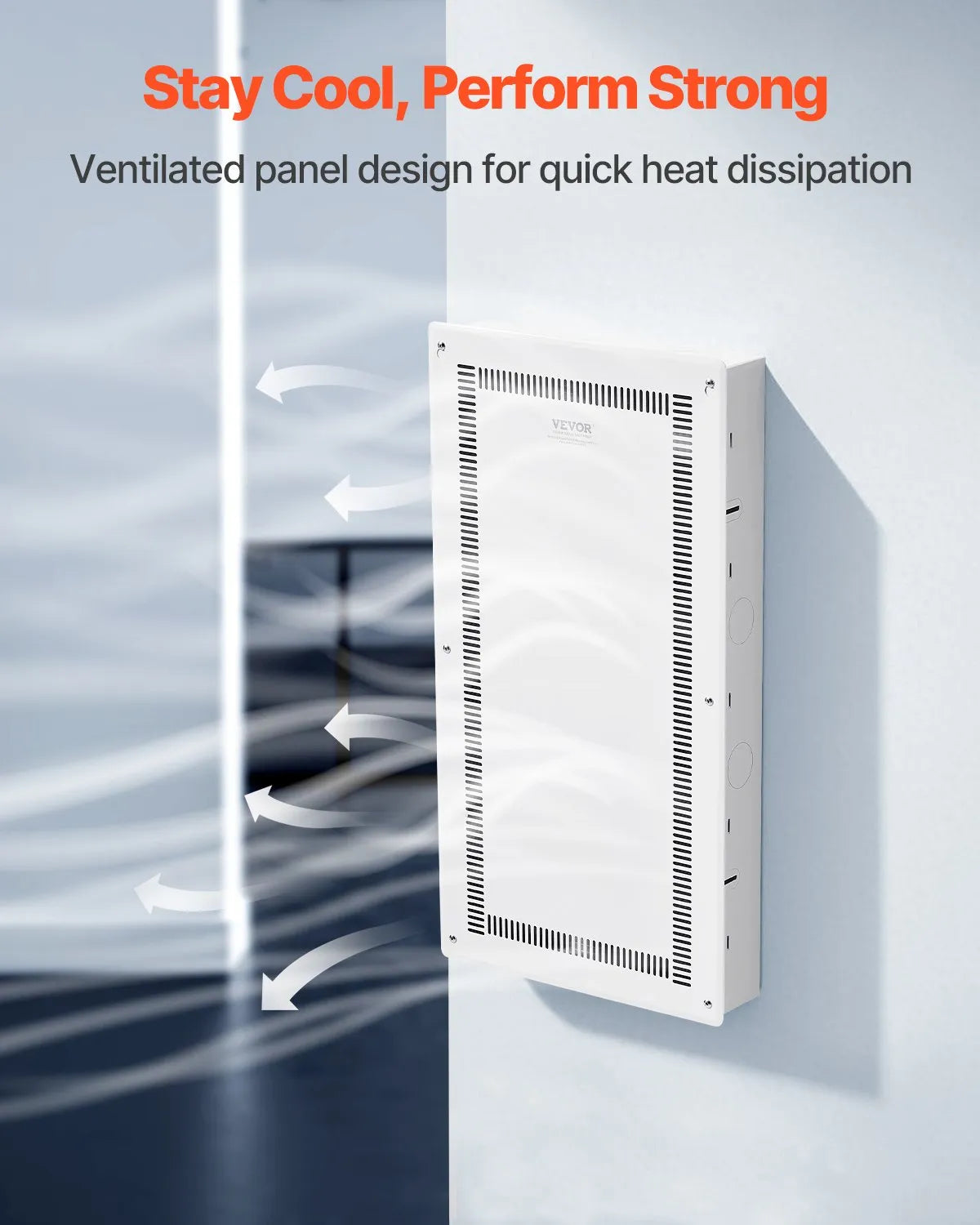 VEVOR Structured Media Enclosure 28 in Recessed in-Wall TV Media Box with Cover