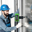VEVOR Laser Receiver for Laser Level, 197 ft Working Range, Green Laser and Red Beam Detector for Pulsing Line Lasers, Adjustable Speaker & Dual LCD Display & Built-In Bubble Level, Clamp Included