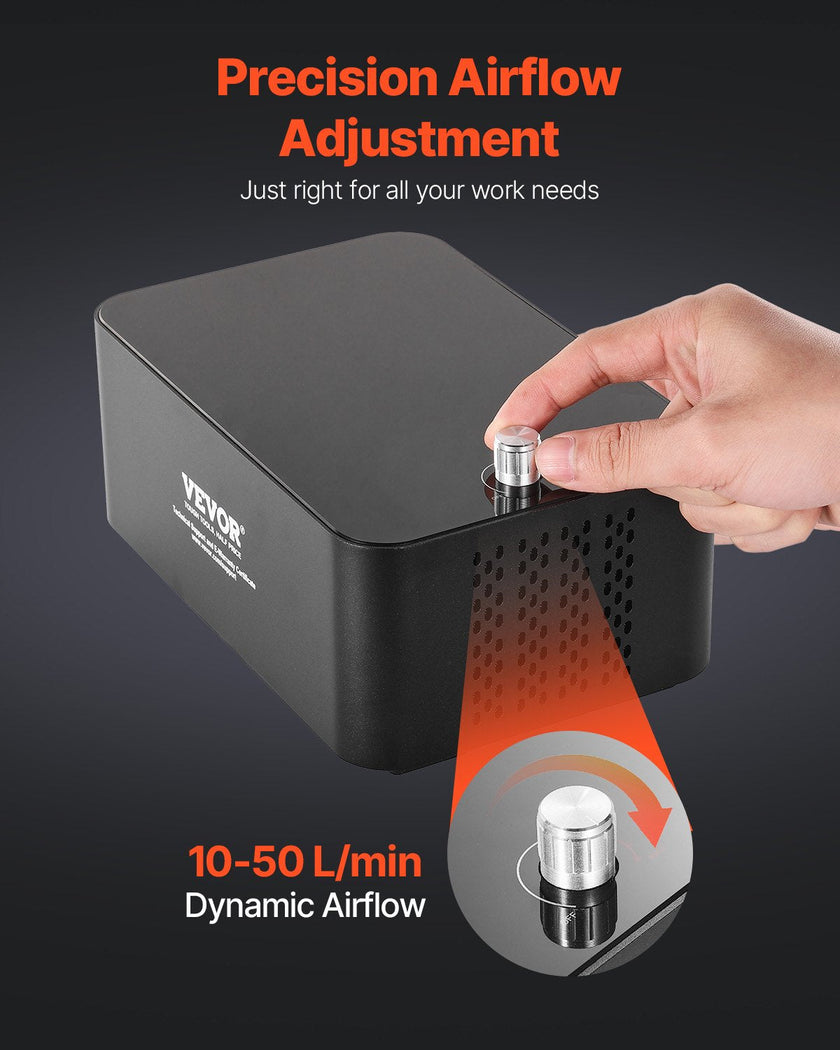 VEVOR Air Assist Adjustable 50 L/min Air Pump for Laser Engraver Cutter ? 20W