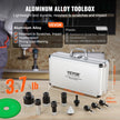 VEVOR Diamond Core Drill Bit Set, 7 PCS 6/6/6/20/25/35/50mm Diamond Hole Saw Kit, with Finger Milling Bit Cone Bit Saw Blade and  Storage Case for Dry and Wet, Diamond Drill Bits for Tile Ceramic