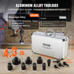 VEVOR Diamond Core Drill Bit Set, 11 PCS 6/8/10/20/25/28/32/35/45/50/65mm Diamond Hole Saw Kit, with 5/8