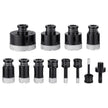 VEVOR Diamond Core Drill Bit Set, 11 PCS 6/8/10/20/25/28/32/35/45/50/65mm Diamond Hole Saw Kit, with 5/8