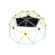 VEVOR Climbing Dome, 10FT Geometric Dome Climber with Hammock and Swing, for Kids 3 to 10 Years Old, Jungle Gym Supports 750LBS and Easy Assembly, with Climbing Grip, Outdoor Backyard Play Equipment