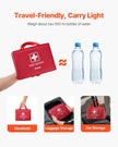 VEVOR First Aid Kit 420 Pieces Large Survival Bag Emergency Medical Supplies