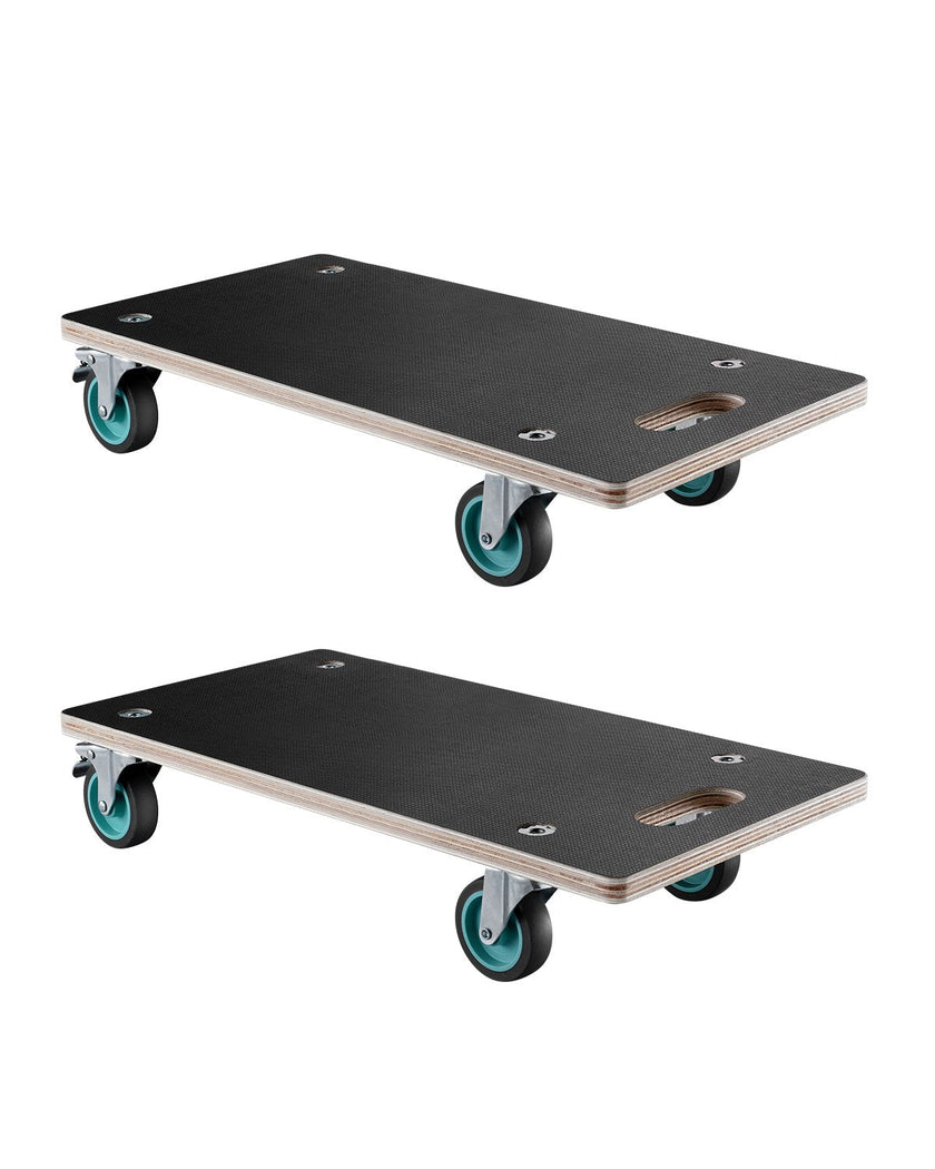 VEVOR Furniture Dolly 551 lbs Furniture Moving Dollies with 4 TPR Silent Wheels