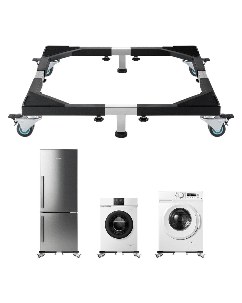 VEVOR Fridge Stand Mobile Base 1200 lbs 23 -36.6 Inch Adjustable Furniture Dolly