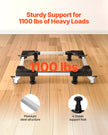 VEVOR Fridge Stand Mobile Base 1100 lb 27.5-35.4 Inch Adjustable Furniture Dolly