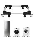 VEVOR Fridge Stand Mobile Base 1100 lb 27.5-35.4 Inch Adjustable Furniture Dolly