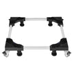 VEVOR Fridge Stand Mobile Base 1100 lb 27.5-35.4 Inch Adjustable Furniture Dolly