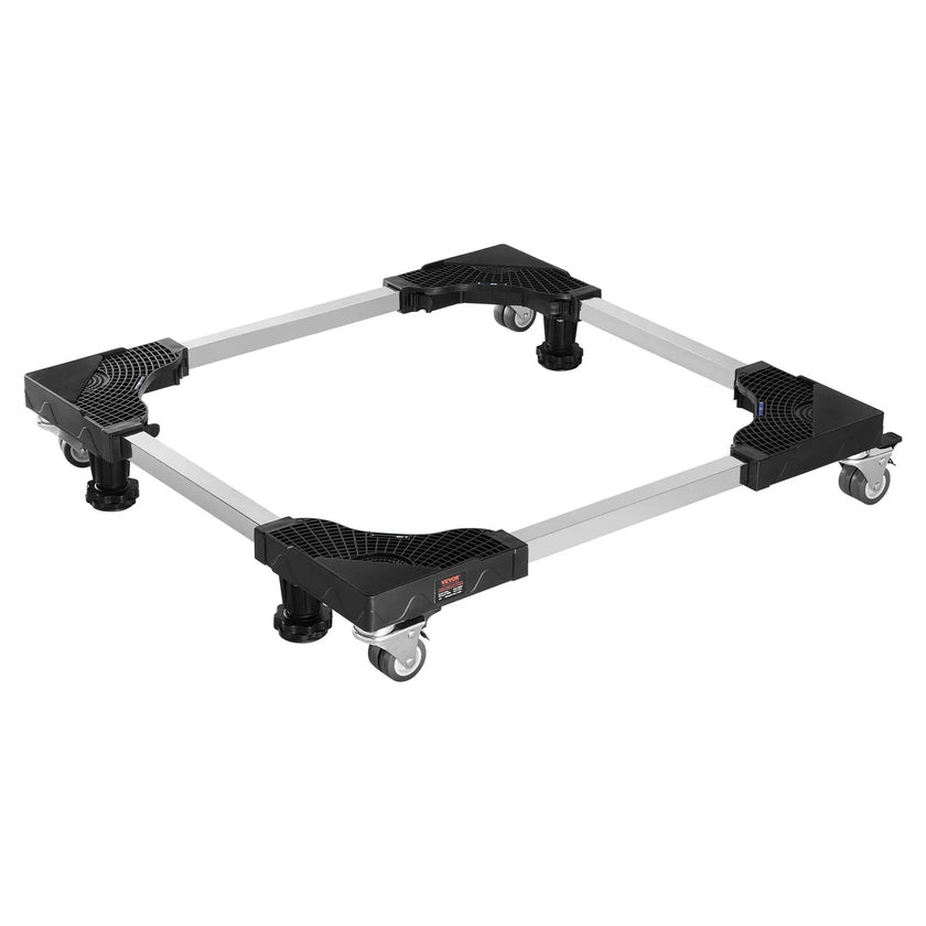 VEVOR Fridge Stand Mobile Base 1100 lb 27.5-35.4 Inch Adjustable Furniture Dolly