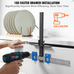 VEVOR Cabinet Hardware Jig Aluminum Alloy and Stainless Steel Cabinet Handle Jig