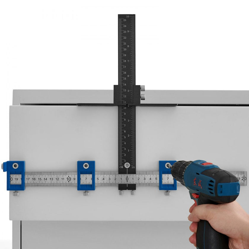 VEVOR Cabinet Hardware Jig Aluminum Alloy and Stainless Steel Cabinet Handle Jig