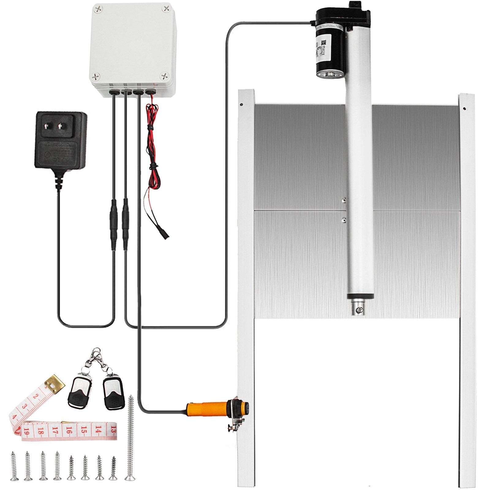 Vevor Automatic Chicken Coop Door Opener Kit Light Sensor 12.6