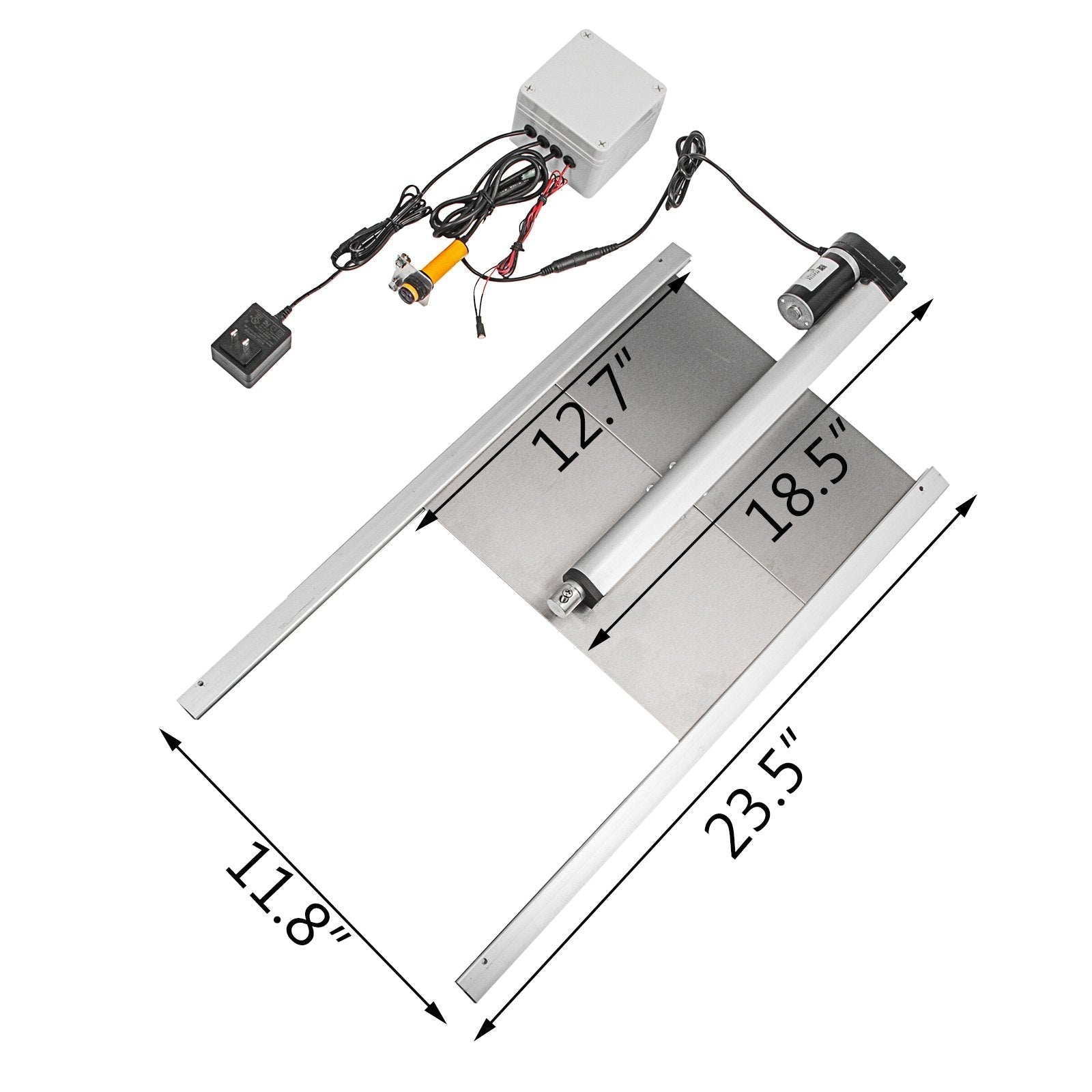 Vevor Automatic Chicken Coop Door Opener Kit Light Sensor 12.6