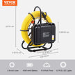VEVOR Sewer Camera, 393 ft/120 m, 9