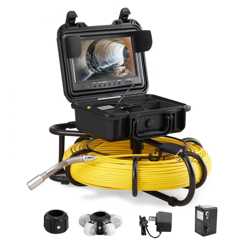 VEVOR Sewer Camera, 393 ft/120 m, 9