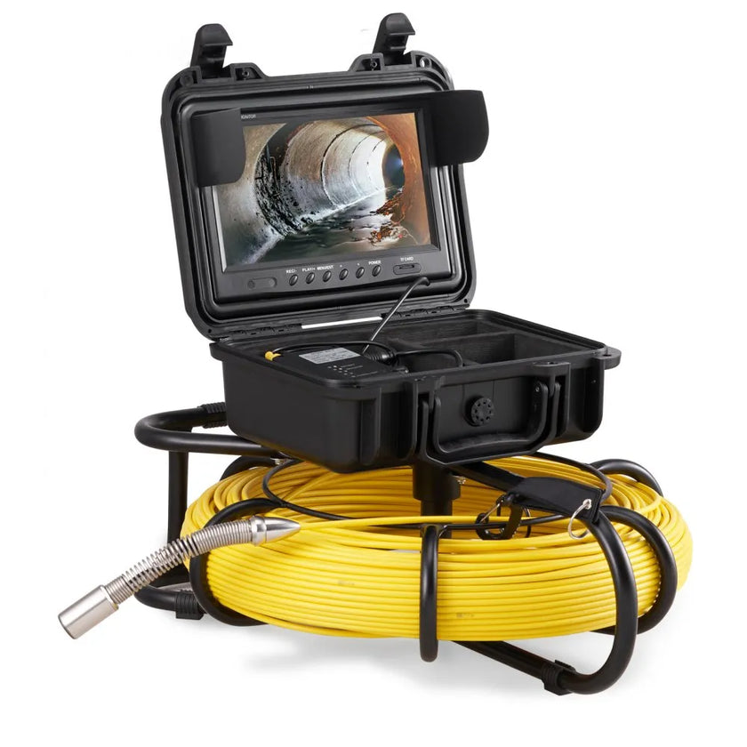 VEVOR Sewer Camera, 393 ft/120 m, 9