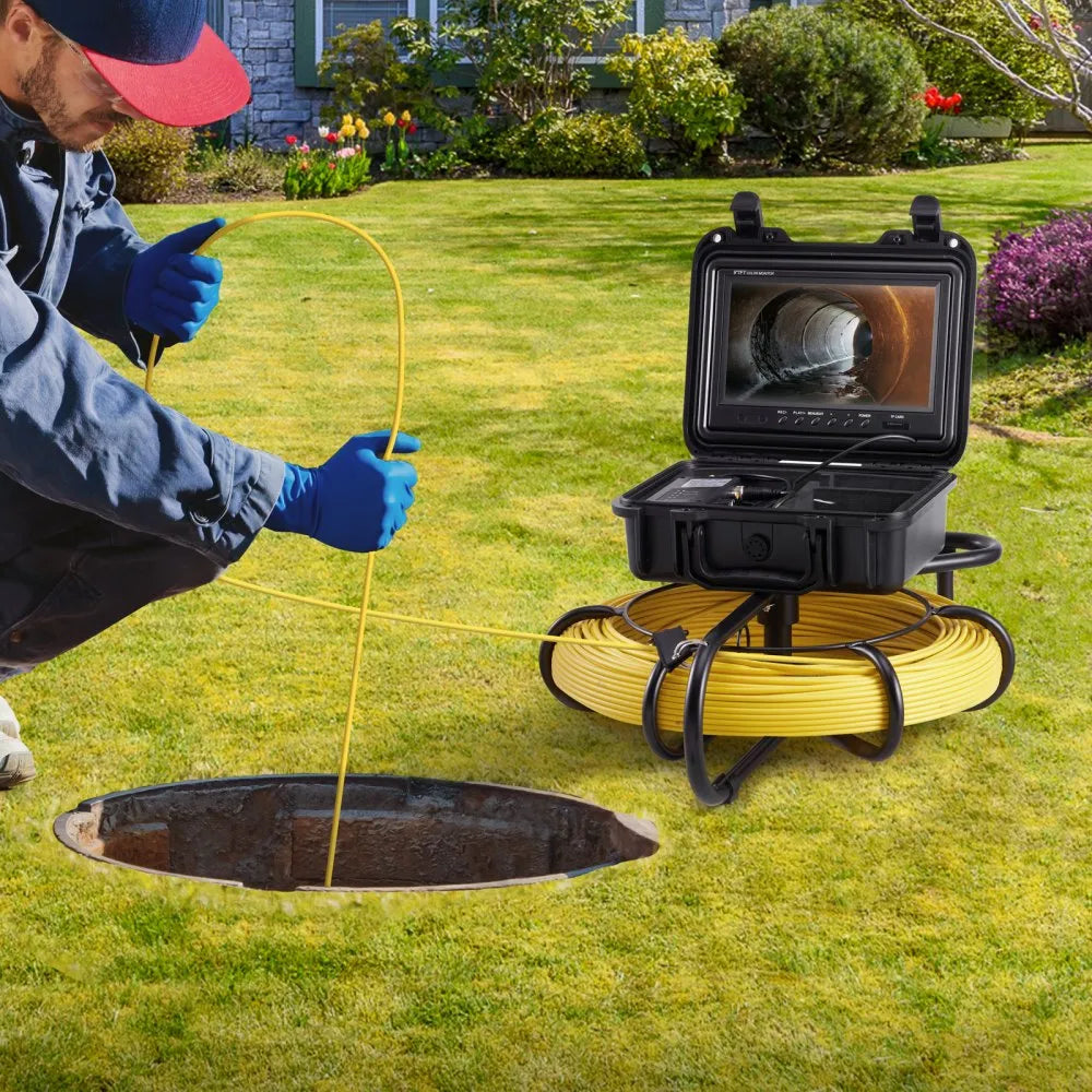 VEVOR Sewer Camera, 300 ft/91.5 m, 9