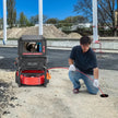 VEVOR Sewer Camera 165 ft/50m Self-Leveling Drain Camera with 10.1