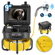 VEVOR Sewer Camera 98 ft/30m Self-Leveling Drain Camera with 9
