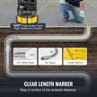 VEVOR Sewer Camera 165 ft/50m Self-Leveling Drain Camera with 9