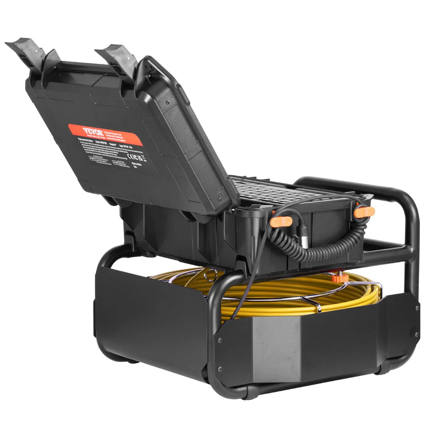 VEVOR Sewer Camera 230 ft/70m Self-Leveling Drain Camera with 512Hz Transmitter