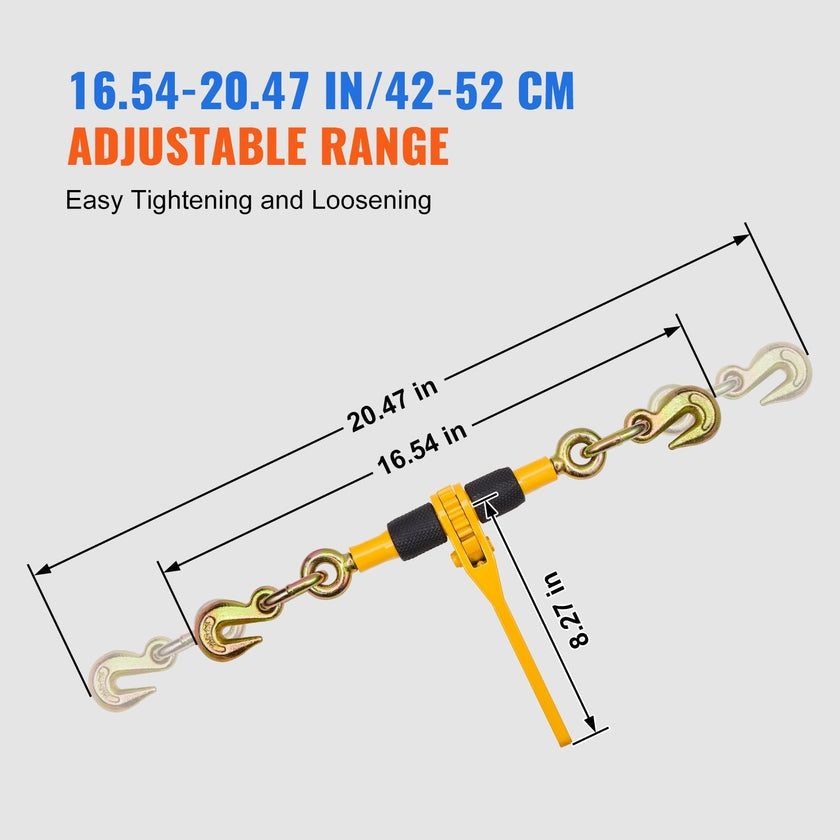 VEVOR Chain Binder Ratchet Load Binder 1/4