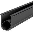 VEVOR Garage Door Seals Bottom Rubber, U Shape +O Ring Combination Garage Door Bottom Weather Seal, 10ft Weatherproofing Garage Door Seal, 5/16 inch T-ends and 3 3/4 inch Width, for Doors, Black