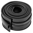 VEVOR Garage Door Seals Bottom Rubber, U Shape +O Ring Combination Garage Door Bottom Weather Seal, 10ft Weatherproofing Garage Door Seal, 5/16 inch T-ends and 3 3/4 inch Width, for Doors, Black