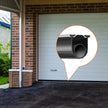 VEVOR Garage Door Seals Bottom Rubber, U Shape +O Ring Garage Door Bottom Weather Seal with Pre-drilled Aluminum Track Retainer Kit, 16ft 5/16 inch T-ends and 3 3/4 inch Width, for Doors, Black