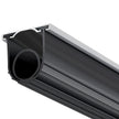 VEVOR Garage Door Seals Bottom Rubber, U Shape +O Ring Garage Door Bottom Weather Seal with Pre-drilled Aluminum Track Retainer Kit, 16ft 5/16 inch T-ends and 3 3/4 inch Width, for Doors, Black
