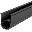 VEVOR Garage Door Seals Bottom Rubber, U Shape +O Ring Combination Garage Door Bottom Weather Seal, 16ft Weatherproofing Garage Door Seal, 5/16 inch T-ends and 3 3/4 inch Width, for Doors, Black