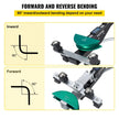 VEVOR Copper Pipe Bender, 7 Dies 1/4-7/8 inch 90 Degrees Forward and Reverse Bending, 6-22 mm for Copper & Aluminum Tubes with Reverse Bend Attachment