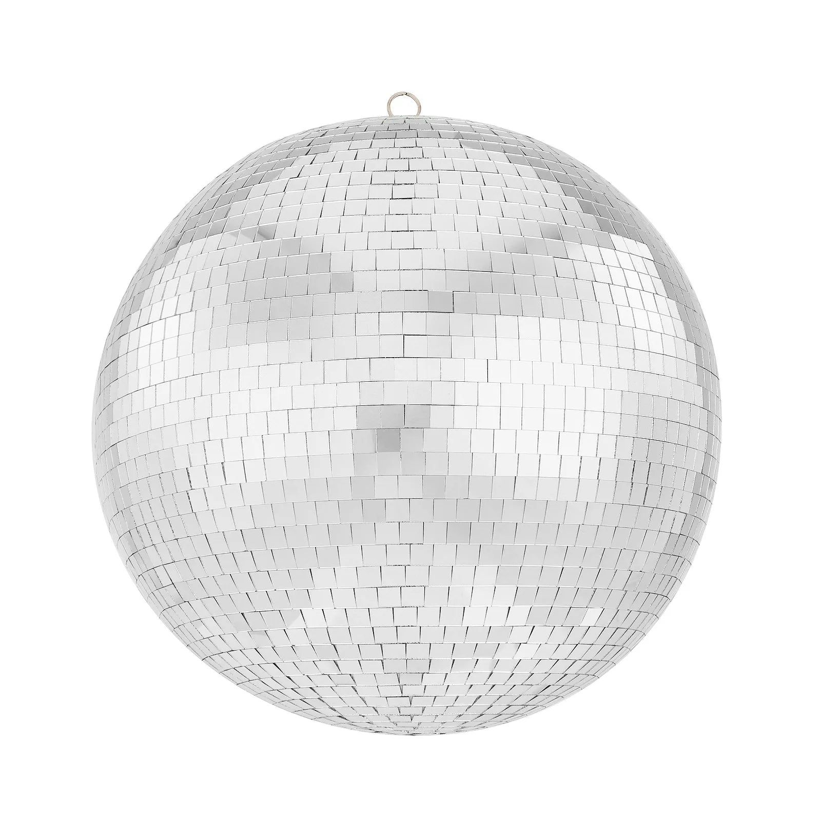 VEVOR Mirror Disco Ball 12 Inch Silver Party Disco Ball with Hanging Ring