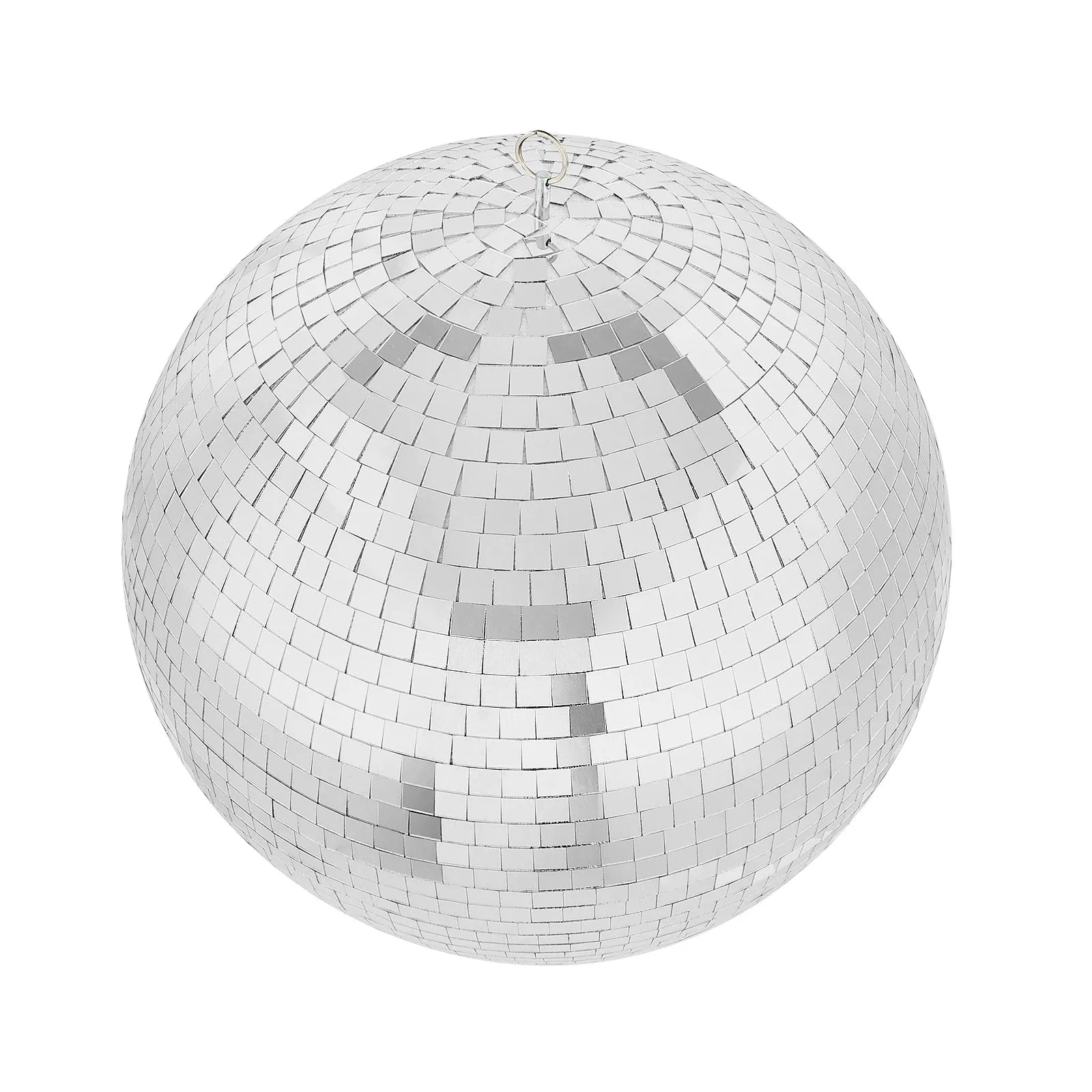 VEVOR Mirror Disco Ball 12 Inch Silver Party Disco Ball with Hanging Ring