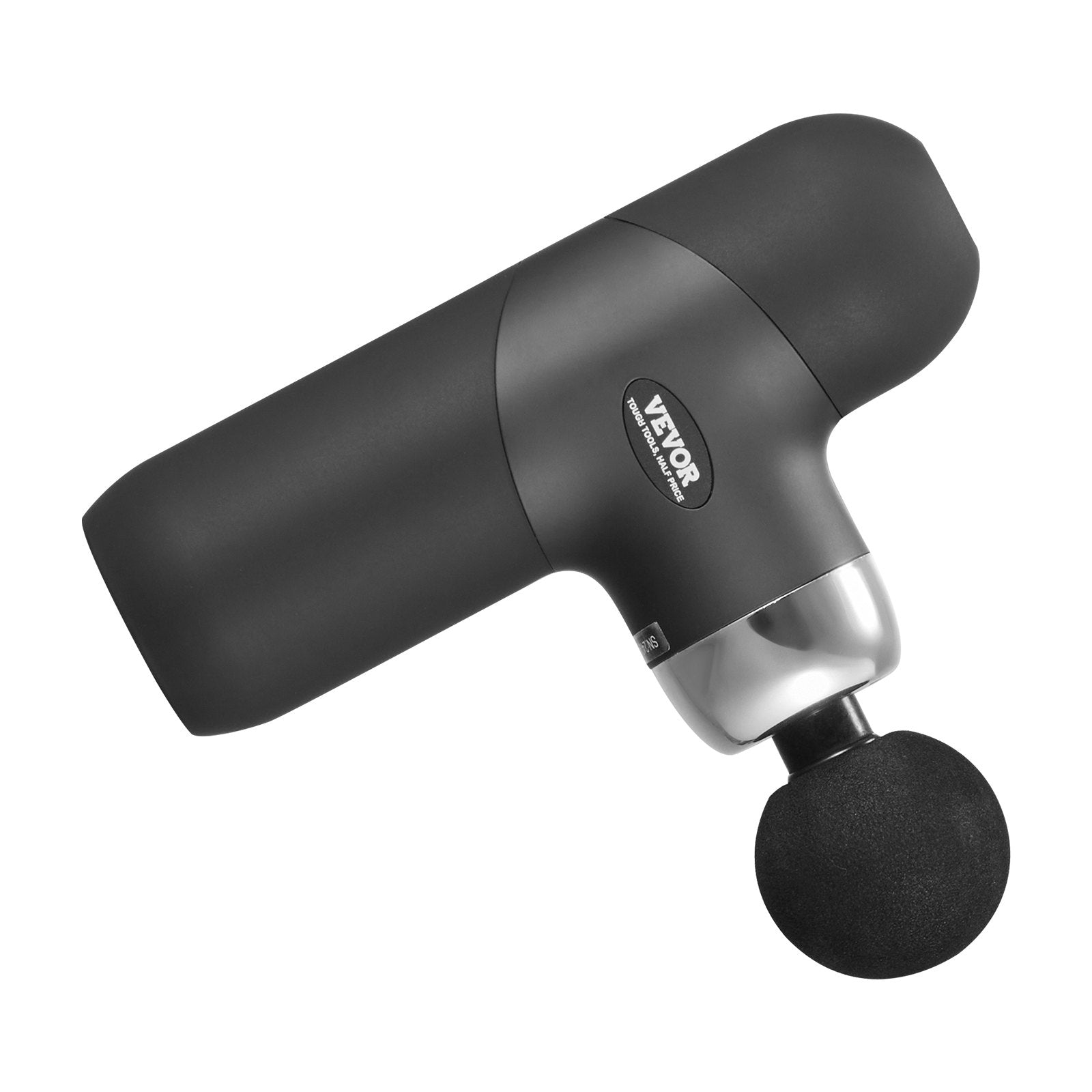 VEVOR Mini Massage Gun Deep Tissue Percussion Muscle Massager 4 Speeds 4 Heads