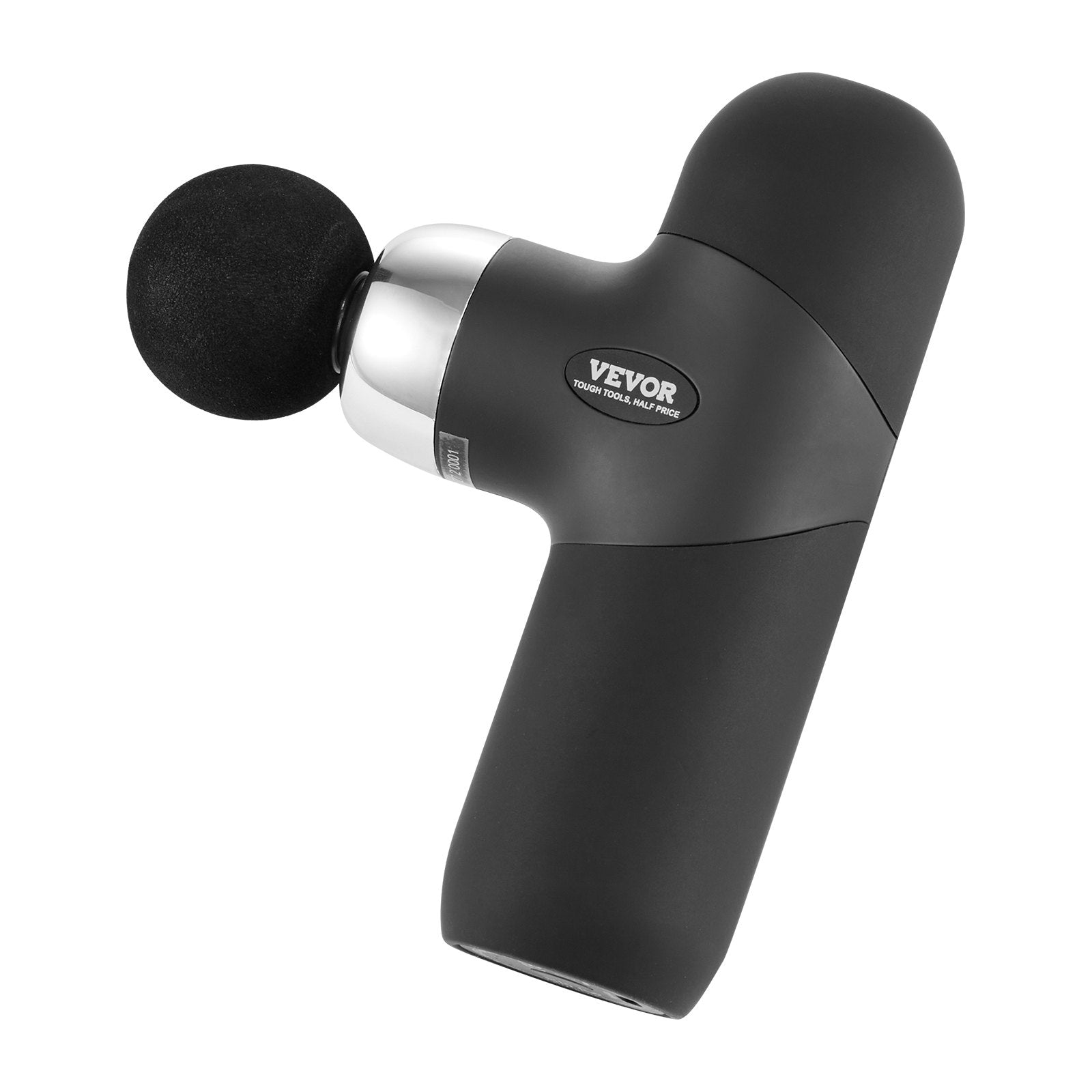 VEVOR Mini Massage Gun Deep Tissue Percussion Muscle Massager 4 Speeds 4 Heads