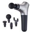 VEVOR Massage Gun Deep Tissue, Percussion Muscle Massager for Athletes - with 6 Speed Levels & 4 Massage Heads, 12V 2500mAh Batteries, Handheld Electric Massage Gun for Pain Relief, Muscle Relaxation