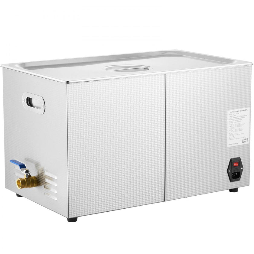 VEVOR Professional Ultrasonic Cleaner, 27.2 L Ultrasonic Jewelry Cleaner with Digital Timer & Heater, Stainless Steel Industrial Sonic Cleaner 40kHz for Glasses, Watches, Rings, Small Parts
