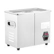 VEVOR Professional Ultrasonic Cleaner, 2.85 L Ultrasonic Jewelry Cleaner with Digital Timer & Heater, Stainless Steel Industrial Sonic Cleaner 40kHz for Glasses, Watches, Rings, Small Parts