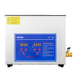 VEVOR Professional Ultrasonic Cleaner, 6 L Ultrasonic Jewelry Cleaner with Digital Timer & Heater, Stainless Steel Industrial Sonic Cleaner 40kHz for Glasses, Watches, Rings, Small Parts