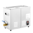 VEVOR Professional Ultrasonic Cleaner, 6 L Ultrasonic Jewelry Cleaner with Digital Timer & Heater, Stainless Steel Industrial Sonic Cleaner 40kHz for Glasses, Watches, Rings, Small Parts