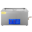 VEVOR 22L Industrial Ultrasonic Cleaner with Digital Timer&Heater 40kHz Professional Ultrasonic Cleaner 110V with Excellent Cleaning Effect for Wrench Tools Industrial Parts Mental Apparatus