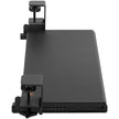 VEVOR Keyboard Tray Under Desk, Pull out Keyboard/Mouse Tray Under Desk with Sturdy No-drill C Clamp Mount, Large 26.8 x 11 inch Slide-out Computer Drawer for Typing in Home, Office Work