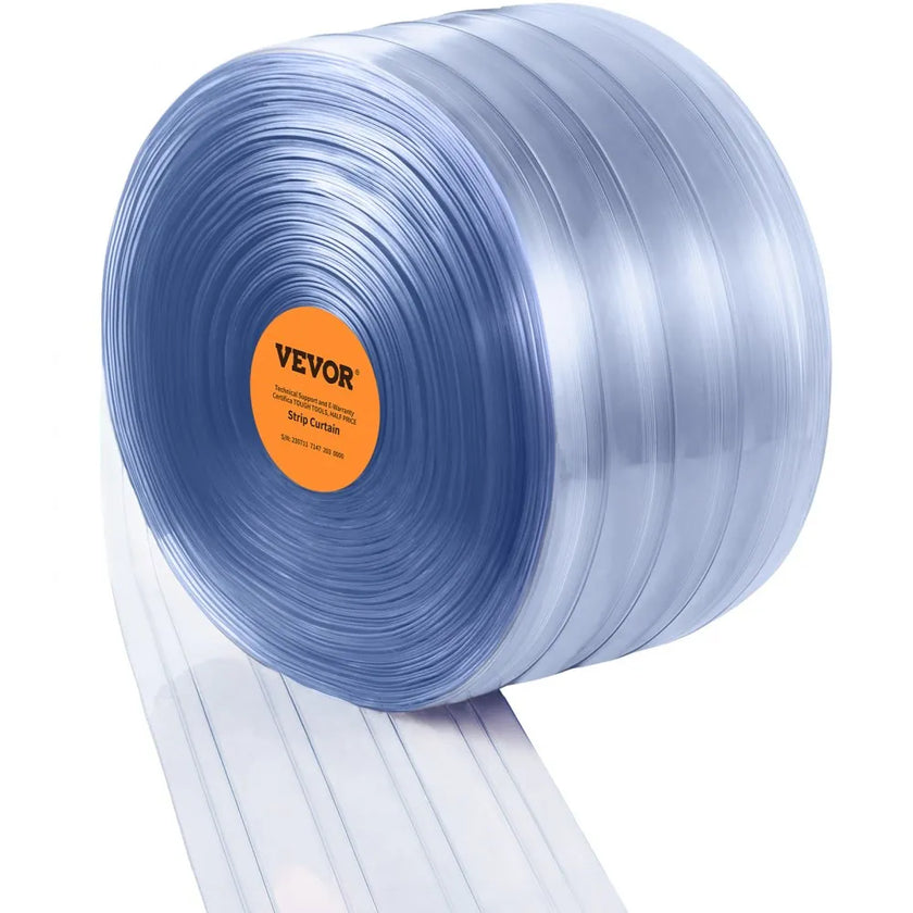 VEVOR Strip Curtain, 150' Length x 8