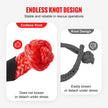 VEVOR Soft Shackle Synthetic Recovery Rope 2PCS 1/2