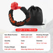 VEVOR Soft Shackle Synthetic Recovery Rope 2PCS 1/2