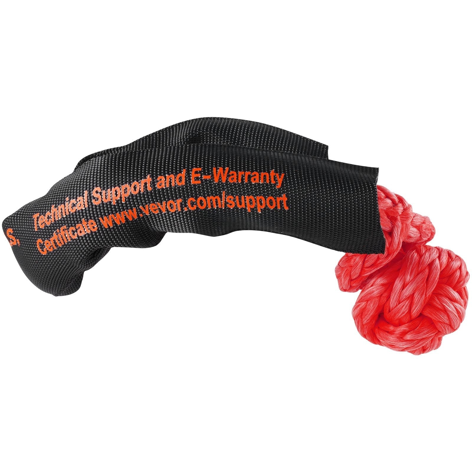 VEVOR Soft Shackle Synthetic Recovery Rope 2PCS 1/2