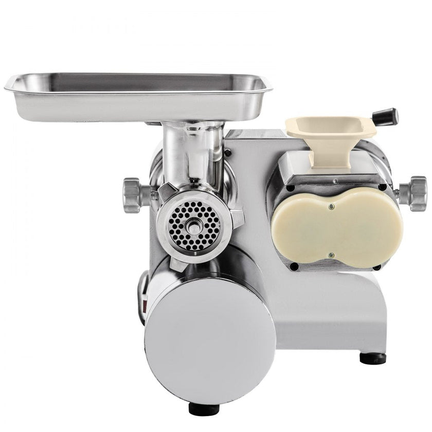 VEVOR Electric Meat Grinder, 160 kg/h Commercial Meat Slicer, Stainless Steel 1100W Meat Cutter Machine Meat Grinder, Commercial Heavy Duty Sausage Maker Grinder Meat Mincer for Commercial